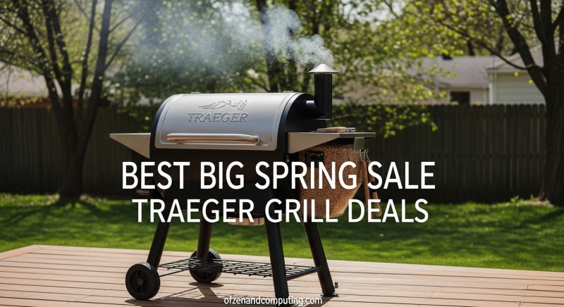 Best Big Spring Sale Traeger Grill Deals