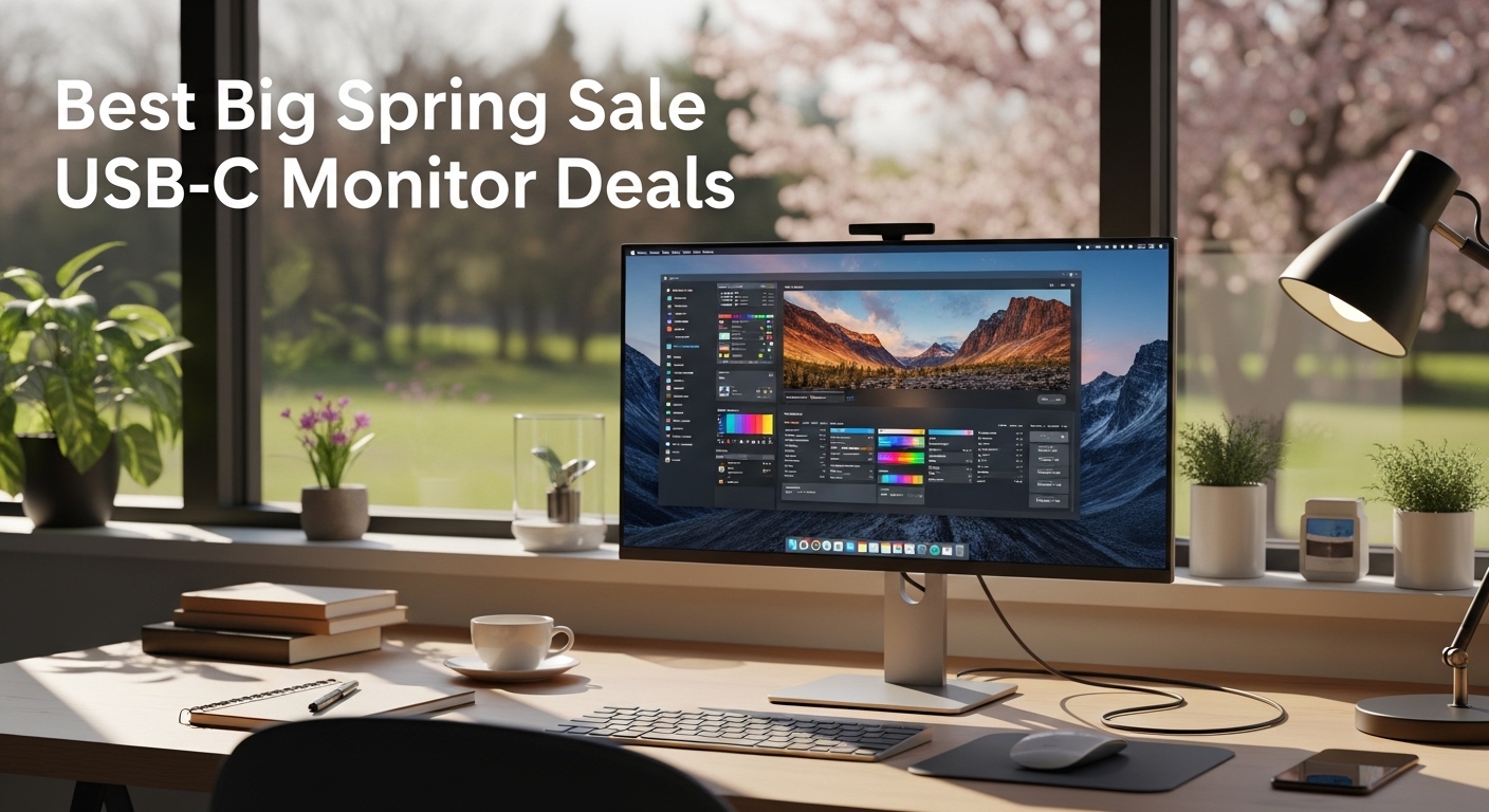 Best Big Spring Sale USB-C Monitor Deals