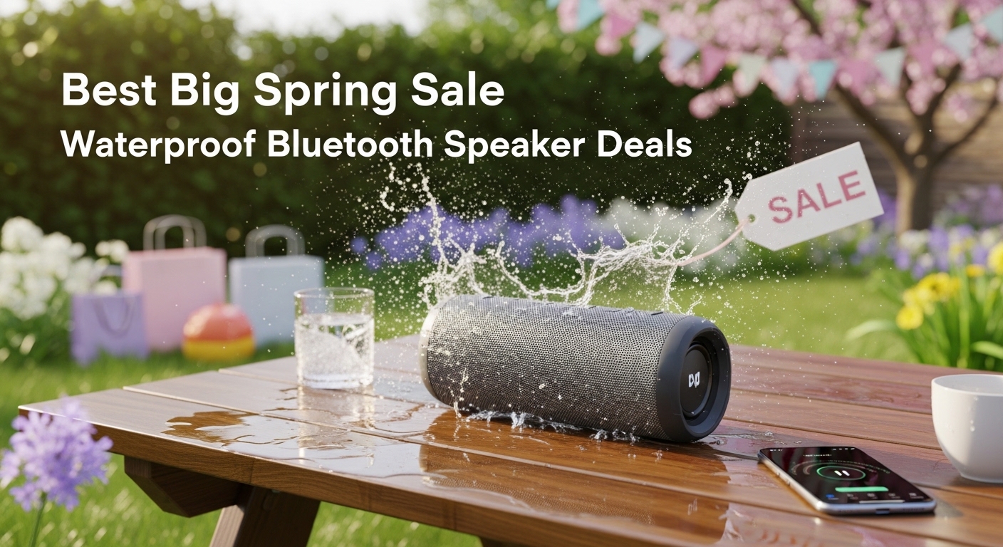 Best Big Spring Sale Waterproof Bluetooth Speaker Deals