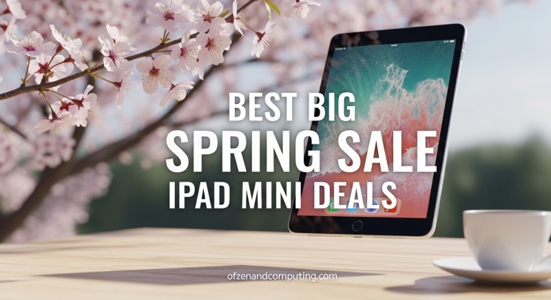 Best Big Spring Sale iPad Mini Deals