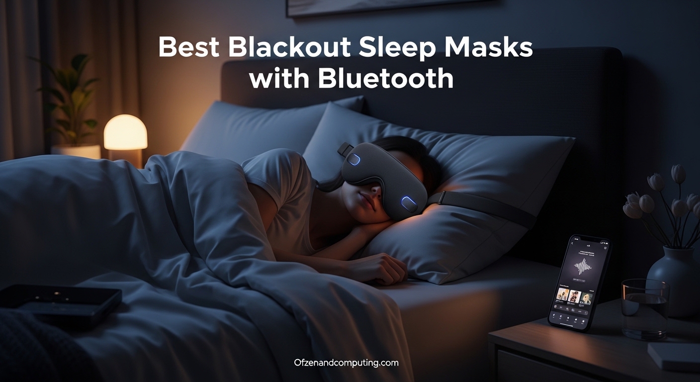 Best Blackout Sleep Masks with Bluetooth
