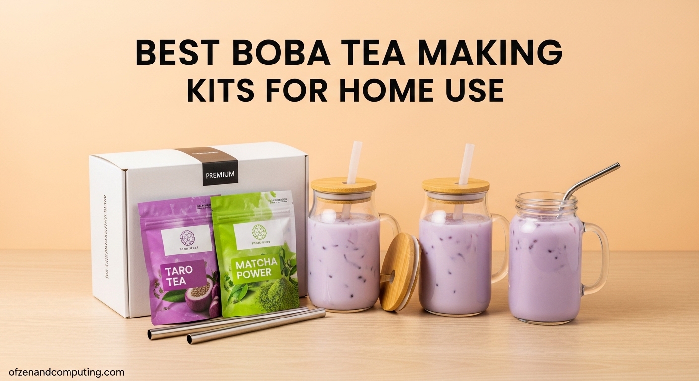 Best Boba Tea Making Kits for Home Use