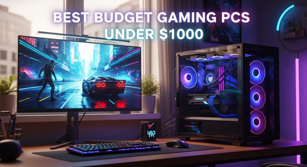 10 Best Budget Gaming PCs Under 1000 June 2026 On Amazon Best Budget Gaming PCs Under 1000 1024x559 