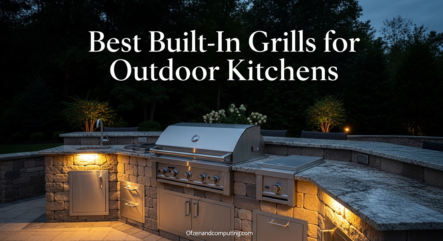 Best Built-In Grills for Outdoor Kitchens