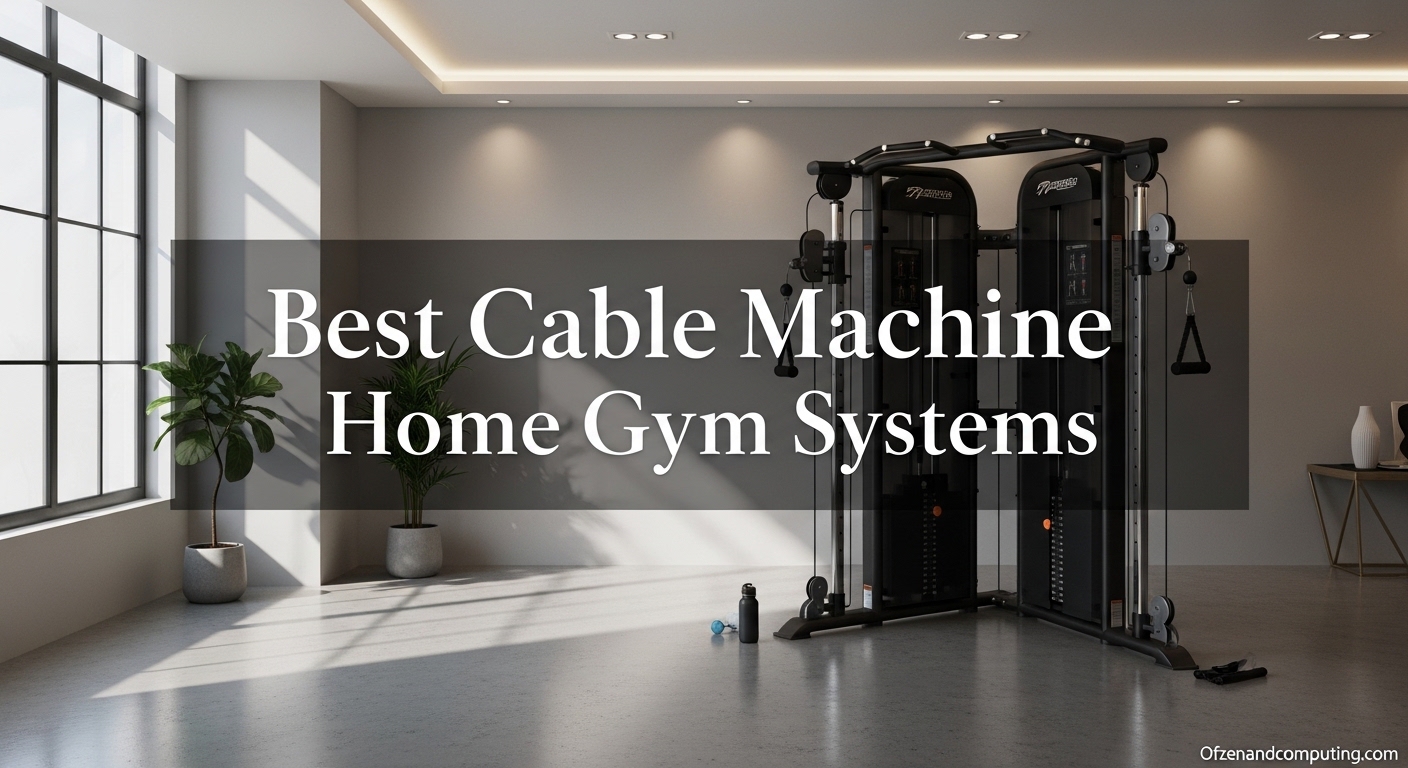 Best Cable Machine Home Gym Systems