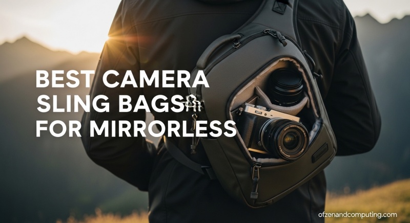 Best Camera Sling Bags for Mirrorless