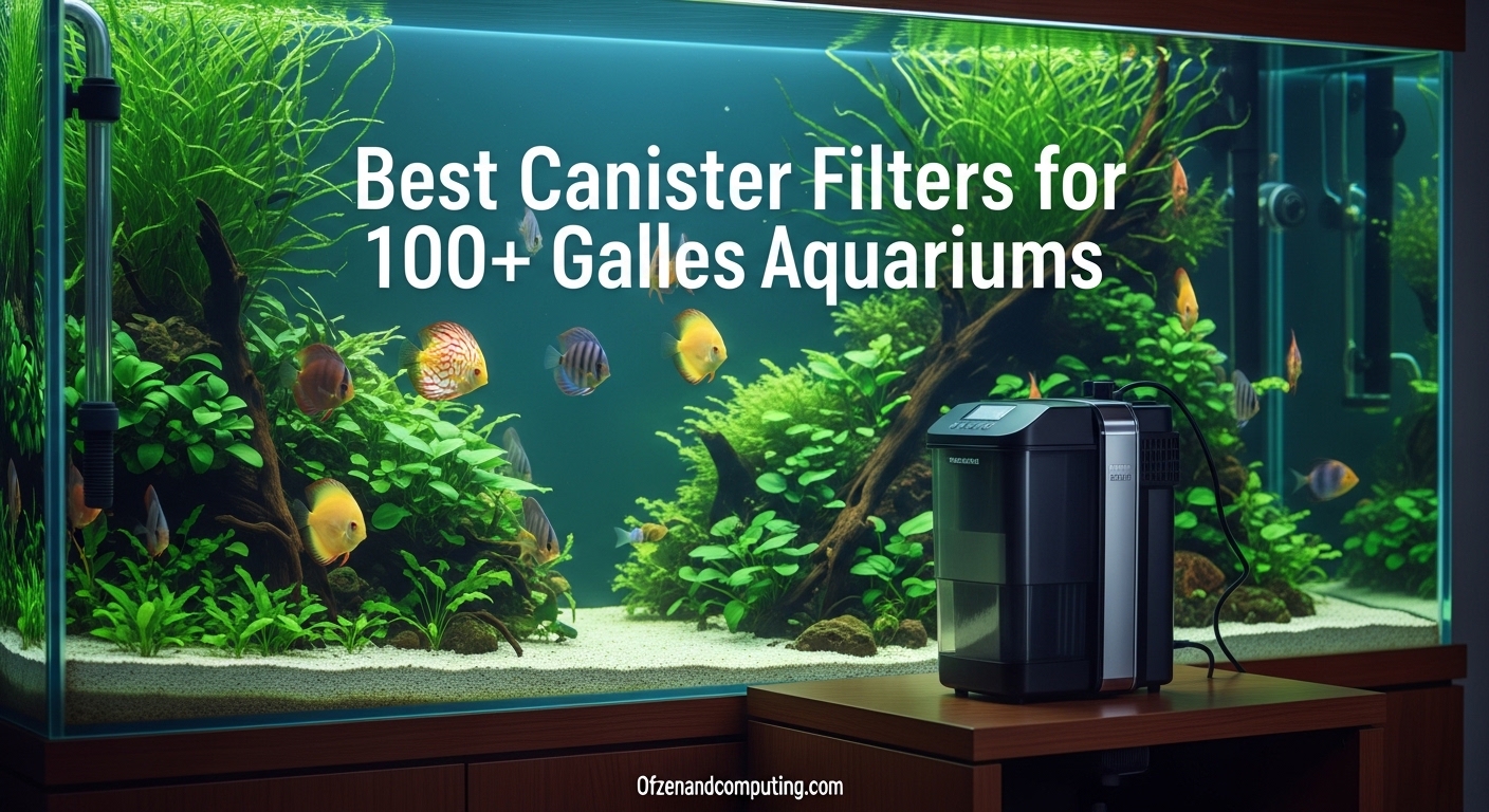 Best Canister Filters for 100+ Gallon Aquariums