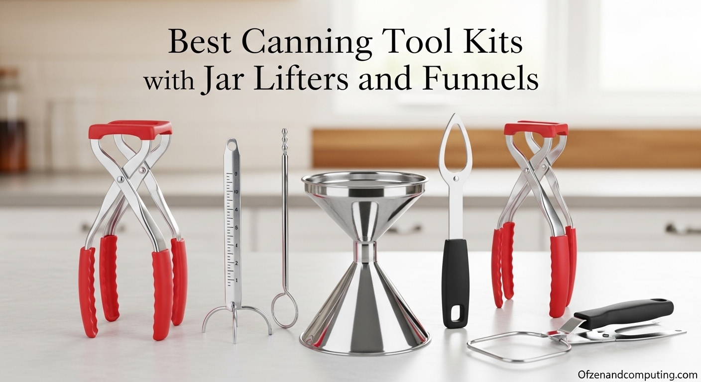Best Canning Tool Kits with Jar Lifters and Funnels