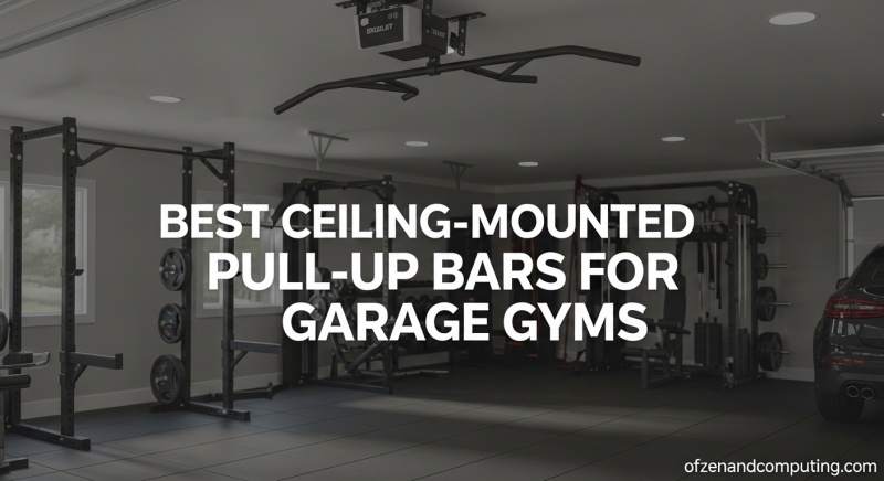Best Ceiling-Mounted Pull-Up Bars for Garage Gyms