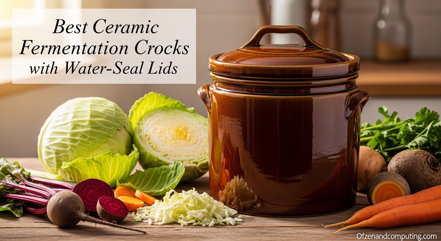 Best Ceramic Fermentation Crocks with Water-Seal Lids
