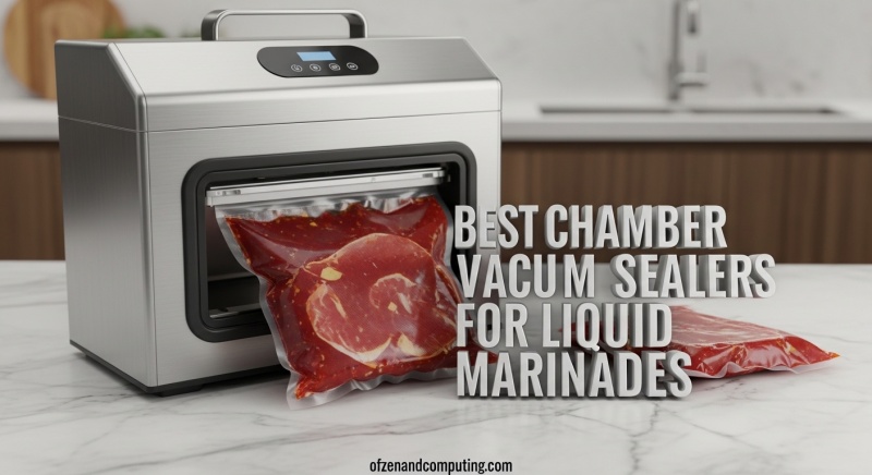 Best Chamber Vacuum Sealers for Liquid Marinades
