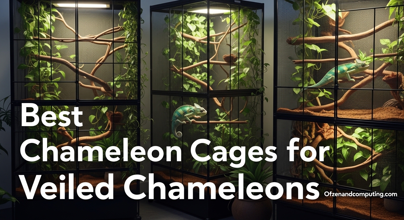 Best Chameleon Cages for Veiled Chameleons