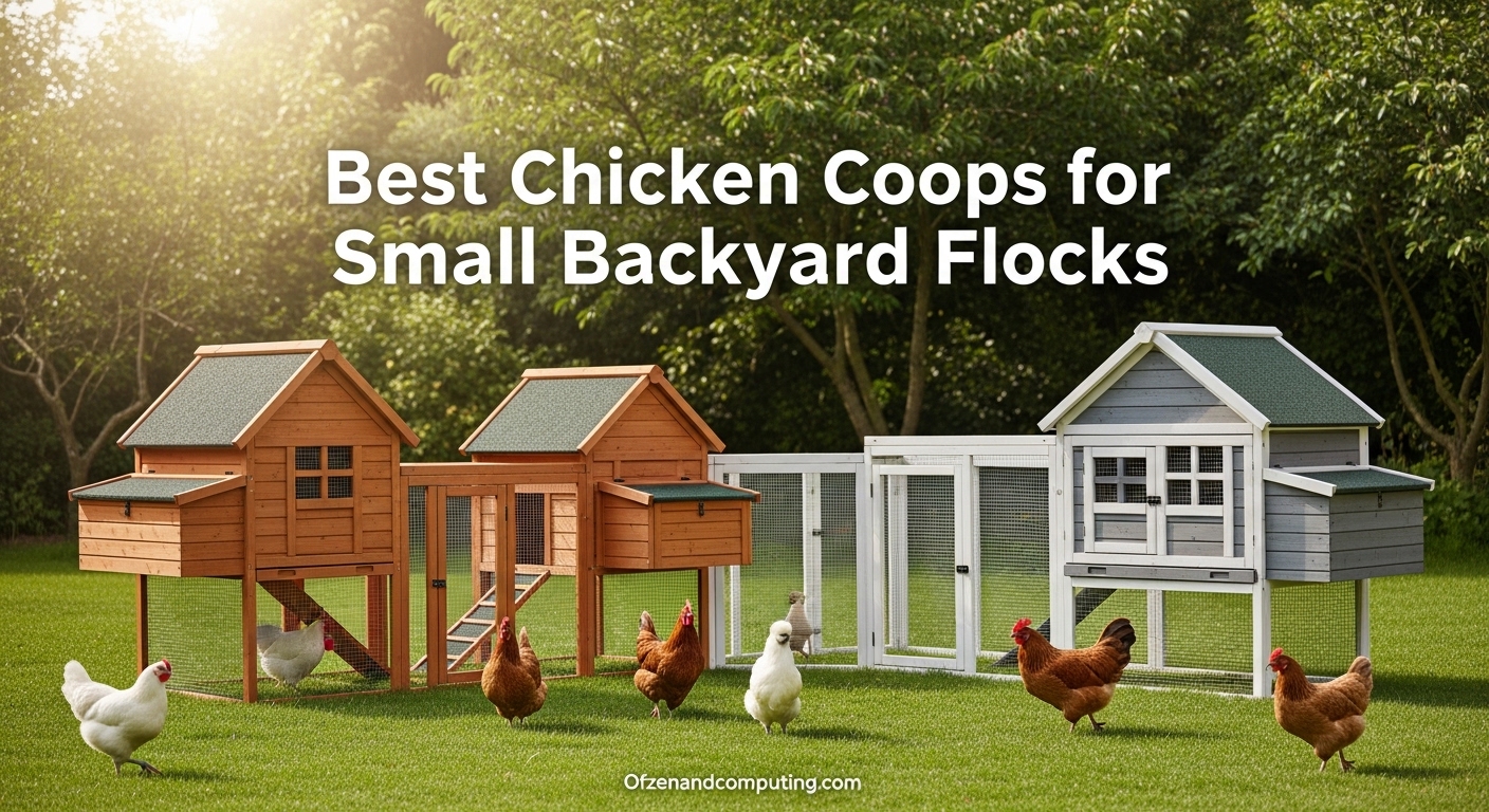 Best Chicken Coops for Small Backyard Flocks