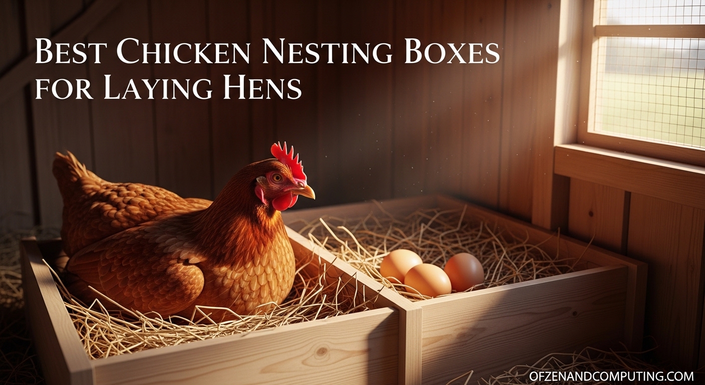 Best Chicken Nesting Boxes for Laying Hens