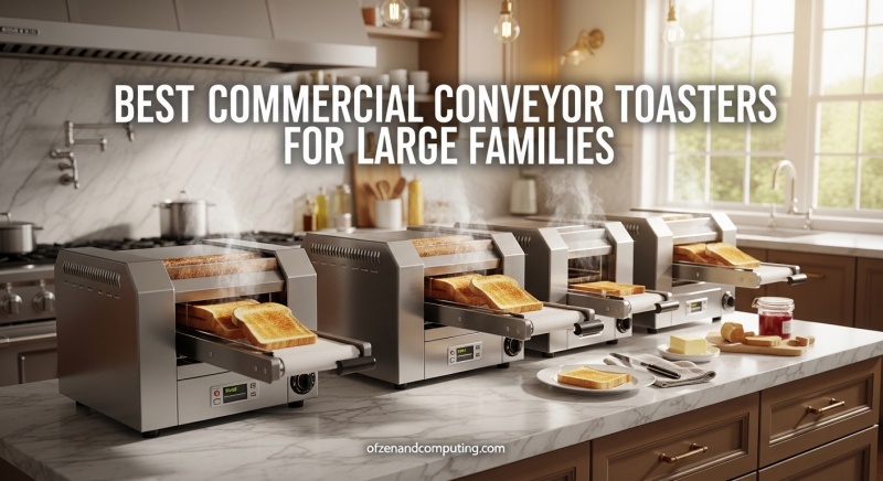 Best Commercial Conveyor Toasters for Large Families