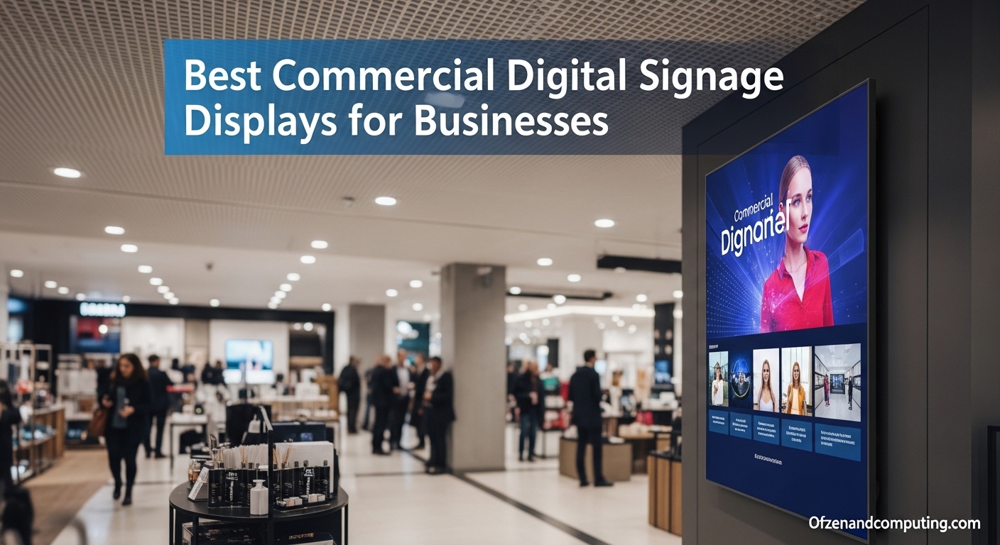 Best Commercial Digital Signage Displays for Businesses