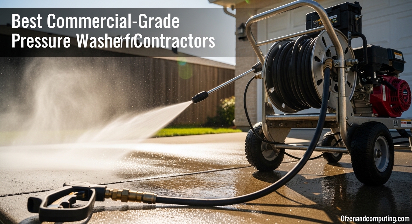 Best Commercial-Grade Pressure Washers for Contractors