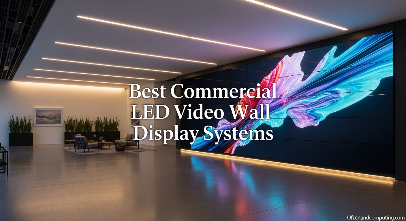 Best Commercial LED Video Wall Display Systems