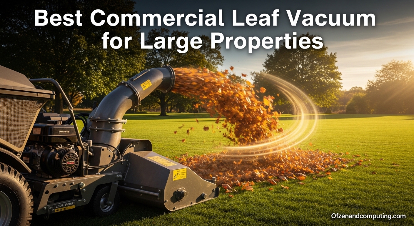 Best Commercial Leaf Vacuum for Large Properties