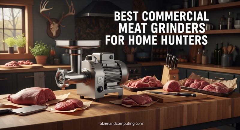 Best Commercial Meat Grinders for Home Hunters