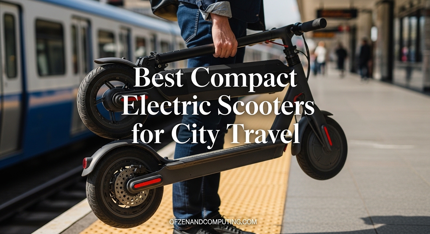 Best Compact Electric Scooters for City Travel