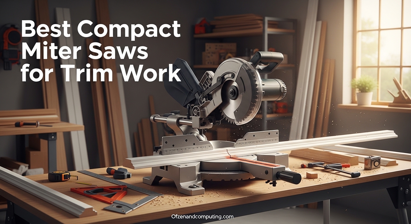 Best Compact Miter Saws for Trim Work