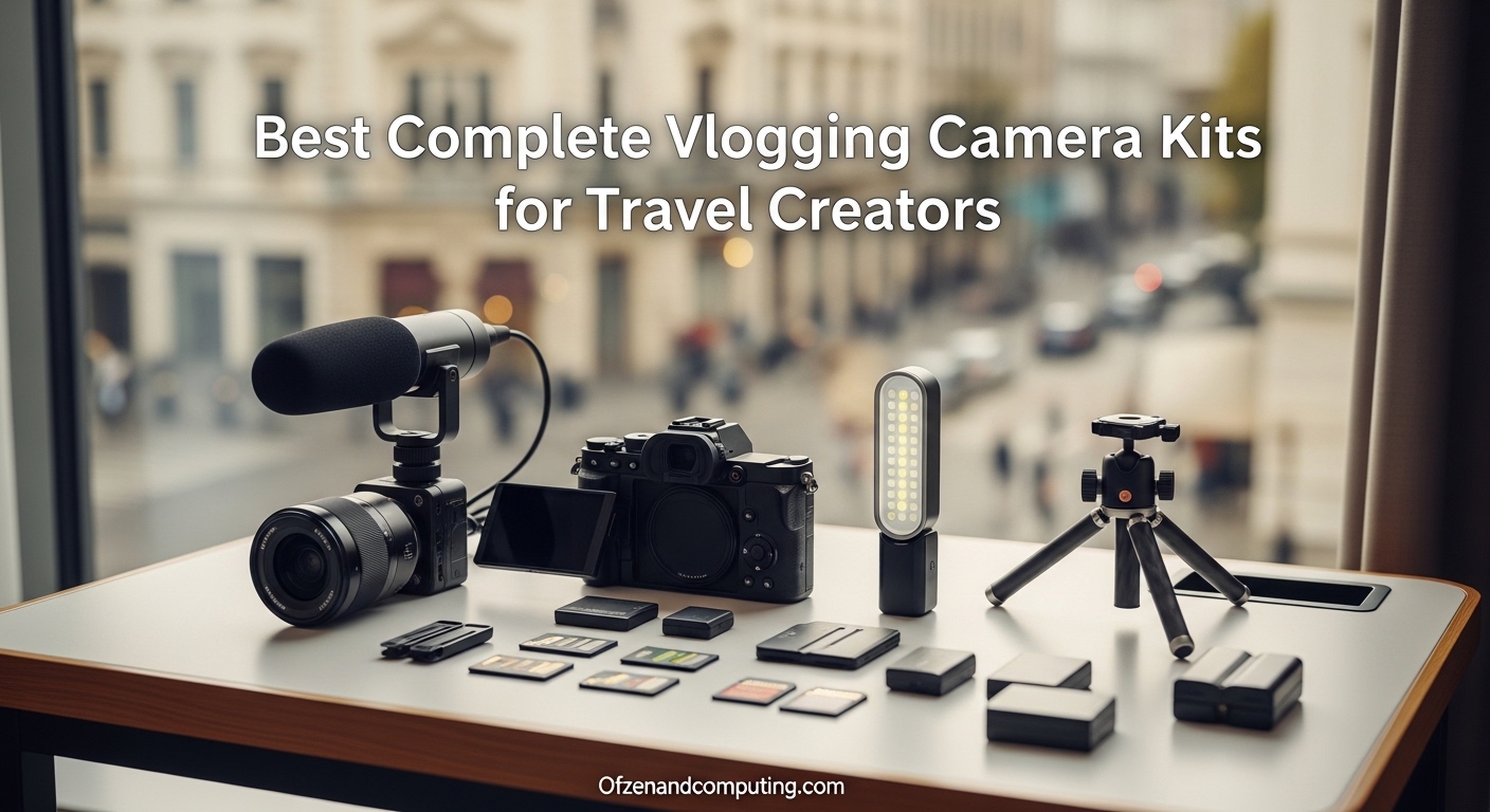 Best Complete Vlogging Camera Kits for Travel Creators