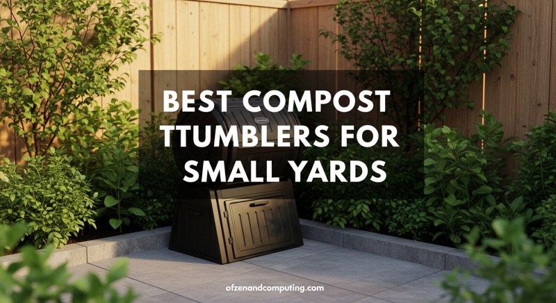 Best Compost Tumblers for Small Yards