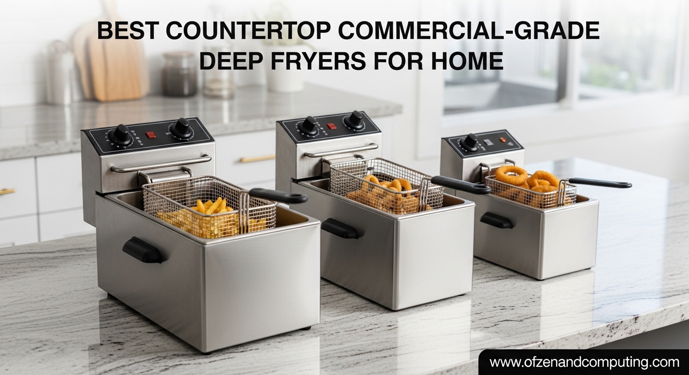 Best Countertop Commercial-Grade Deep Fryers for Home
