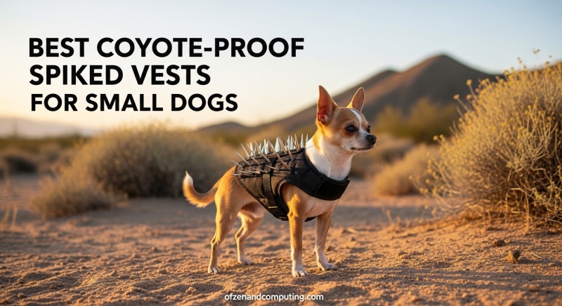 Best Coyote-Proof Spiked Vests for Small Dogs