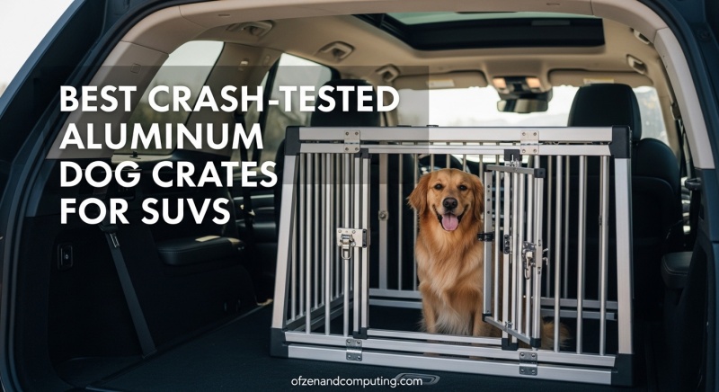 Best Crash-Tested Aluminum Dog Crates for SUVs