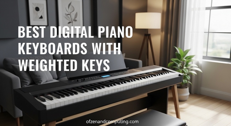 Best Digital Piano Keyboards with Weighted Keys
