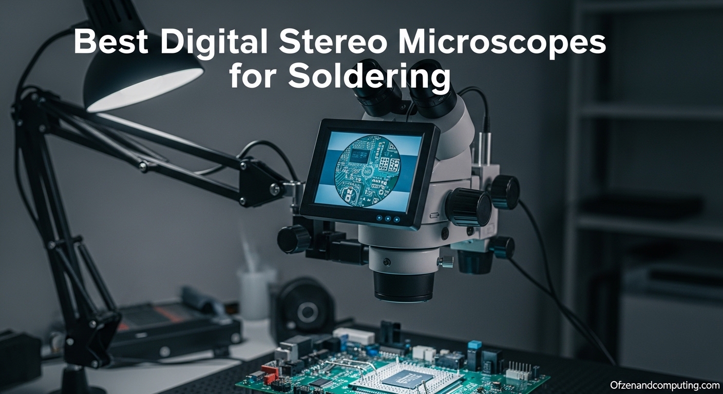 Best Digital Stereo Microscopes for Soldering