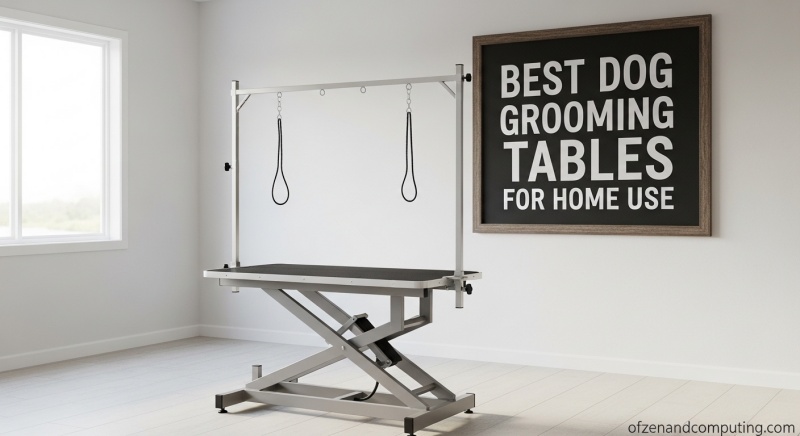 Best Dog Grooming Tables for Home Use