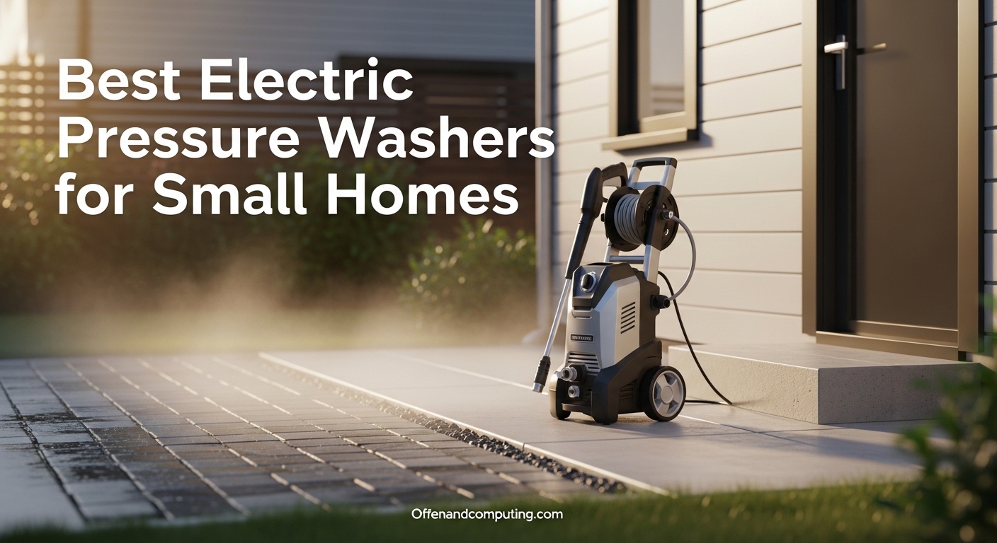 Best Electric Pressure Washers for Small Homes