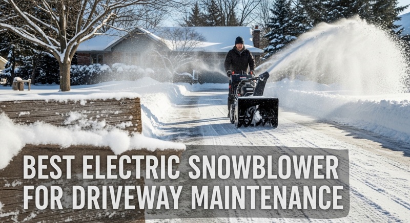 Best Electric Snowblower for Driveway Maintenance