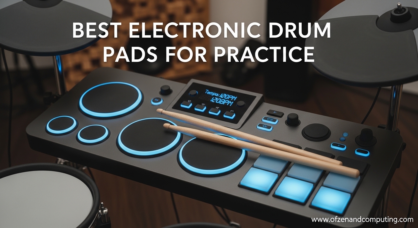 Best Electronic Drum Pads for Practice