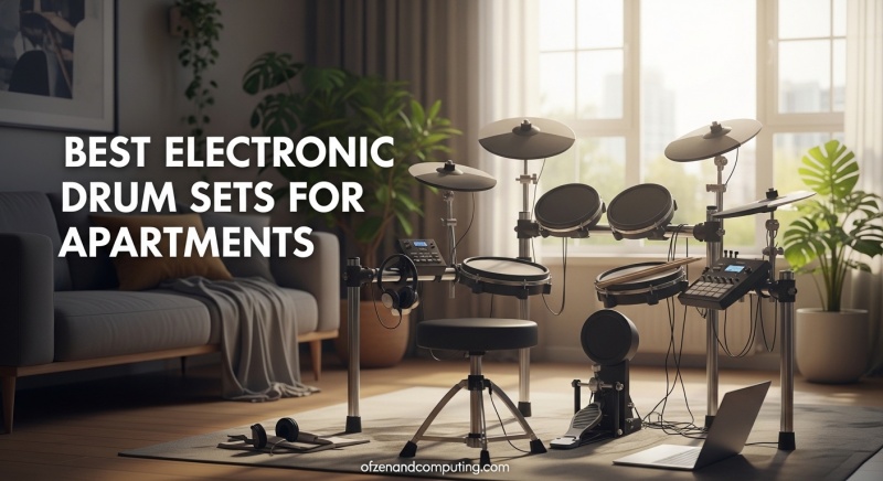 Best Electronic Drum Sets for Apartments