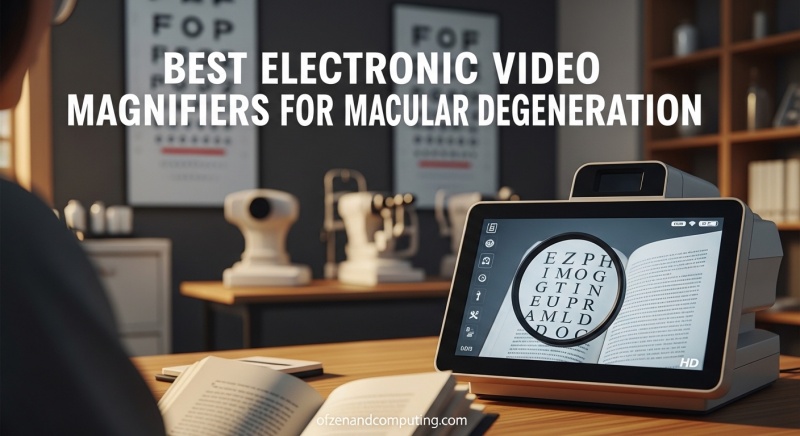 Best Electronic Video Magnifiers for Macular Degeneration