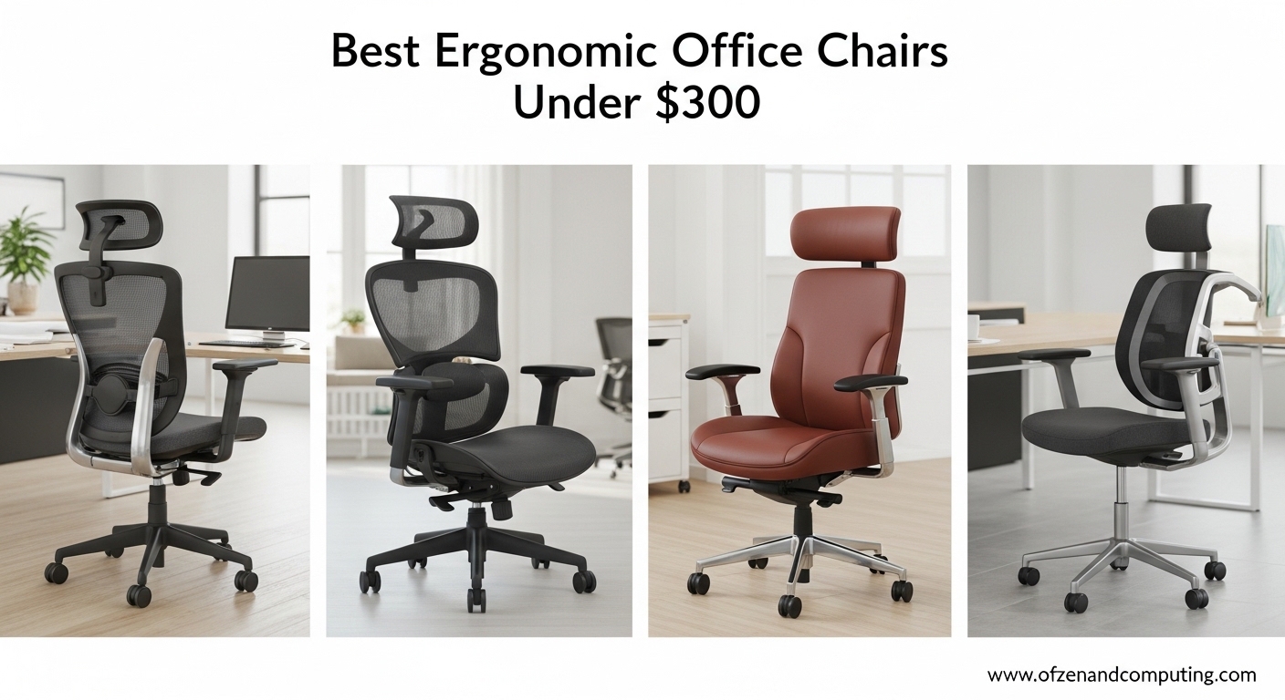 Best Ergonomic Office Chairs Under $300