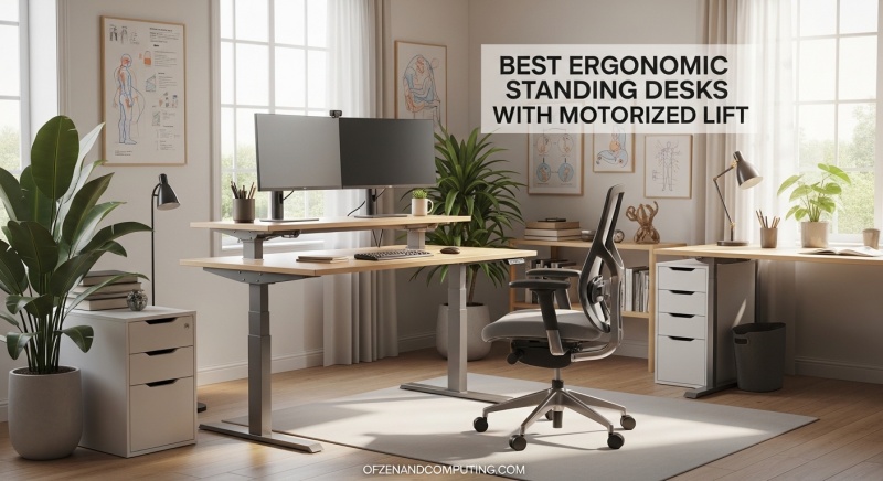 Best Ergonomic Standing Desk with Motorized Lift