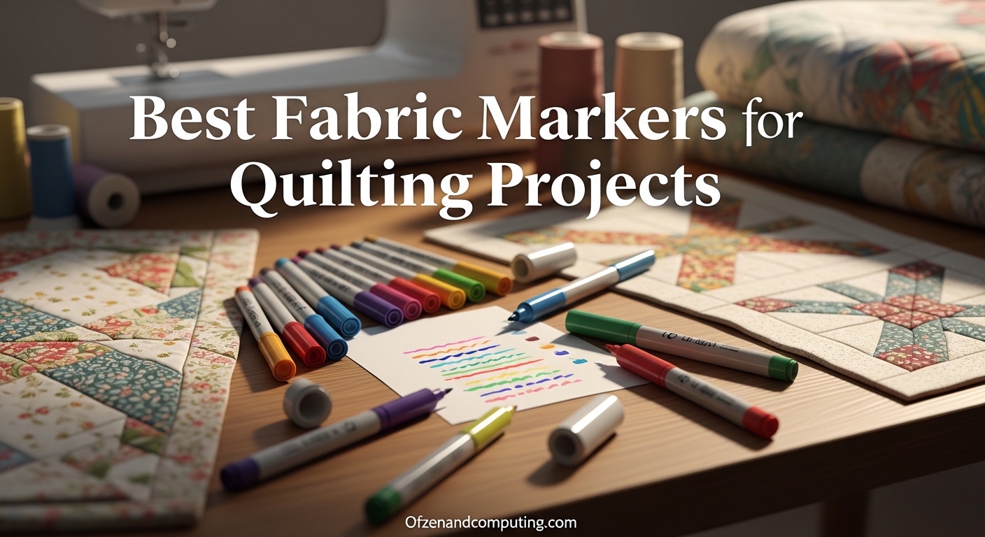 Best Fabric Markers for Quilting Projects