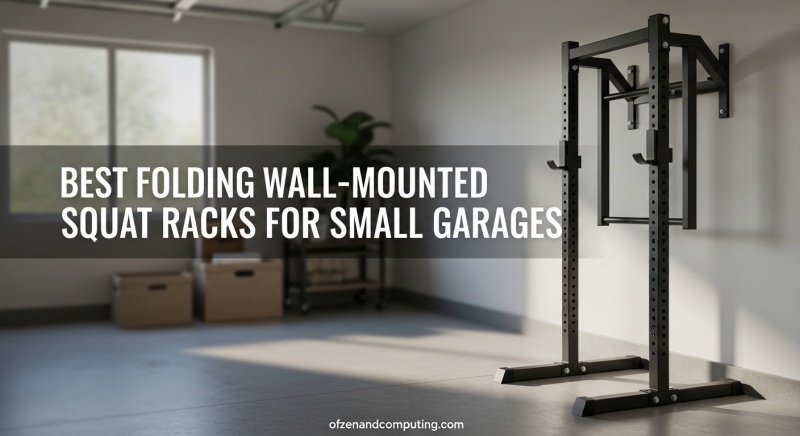 Best Folding Wall-Mounted Squat Racks for Small Garages