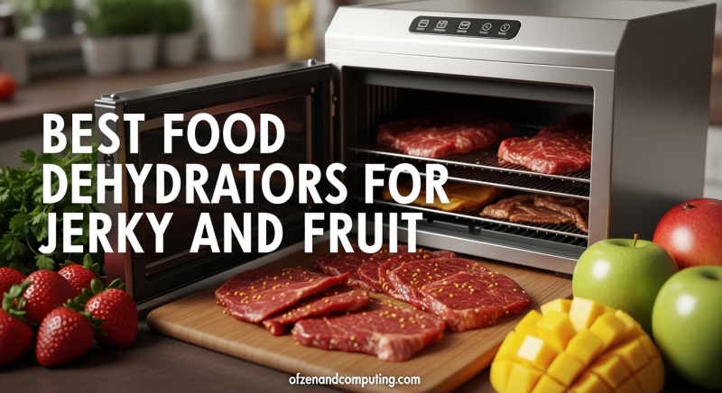 Best Food Dehydrators for Jerky and Fruit