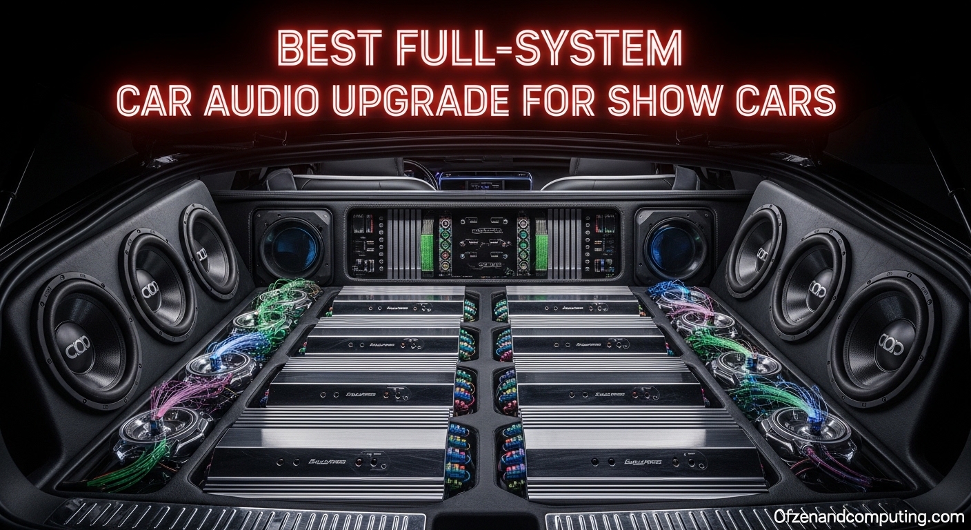 Best Full-System Car Audio Upgrade for Show Cars