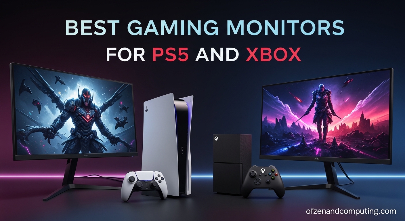 Best Gaming Monitors for PS5 and Xbox
