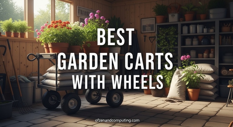 Best Garden Carts with Wheels
