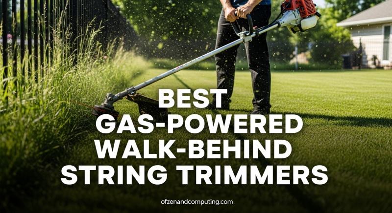 Best Gas-Powered Walk-Behind String Trimmers