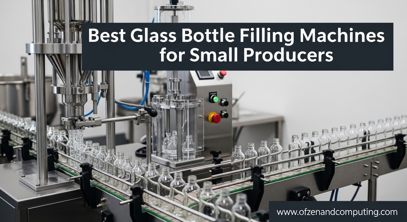 Best Glass Bottle Filling Machines for Small Producers