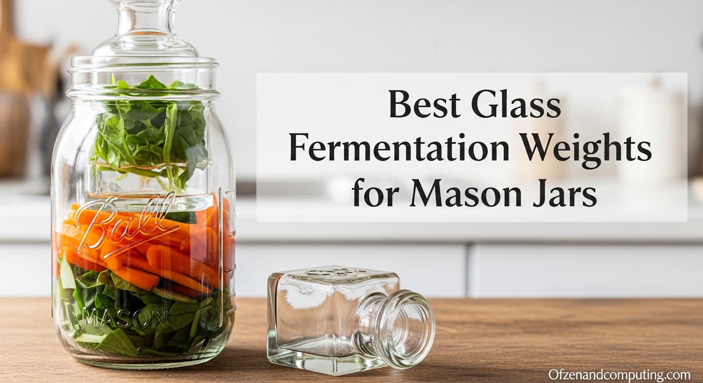 Best Glass Fermentation Weights for Mason Jars